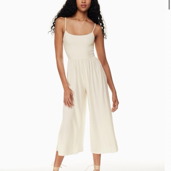 WILDRED (Aritzia) Market Jumpsuit in Light Birch - Picture 1 of 13